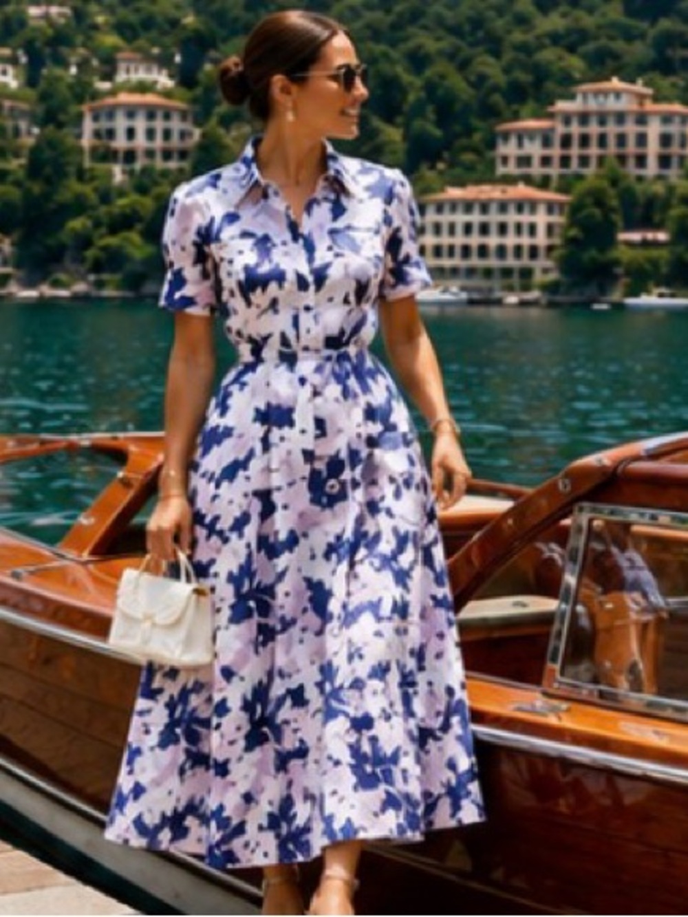 NWT Tanya Taylor Carrington XS Lilac Floral Midi Dress $525 Garden Party Chic